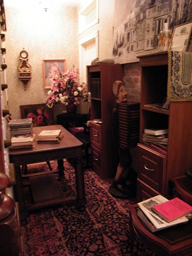 The Library Under the Stairs at CPR House Cranbrook BC
